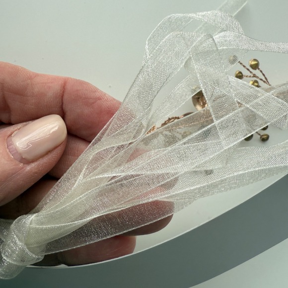 Rose Gold Crystal Flower Bridal Sash Sparkle‎ - Picture 4 of 10